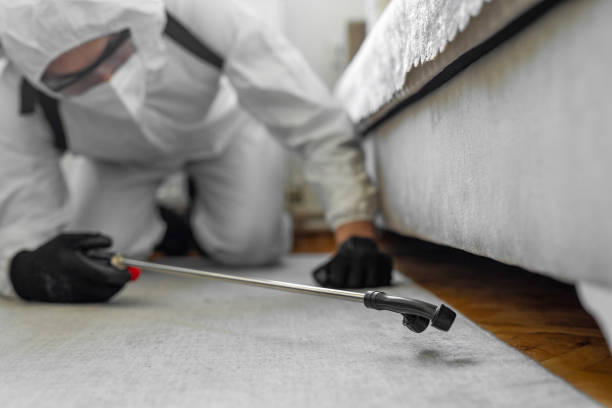 Professional Fumigation Services technician working in Andalusia, IL